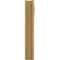 Ekena Millwork 5 1/2-in W x 28-in D x 36-in H Funston Slat Rough Cedar Woodgrain TimberThane Outlooker, Primed Tan OUTUR055X28X36FST24RCPR - alternate 6